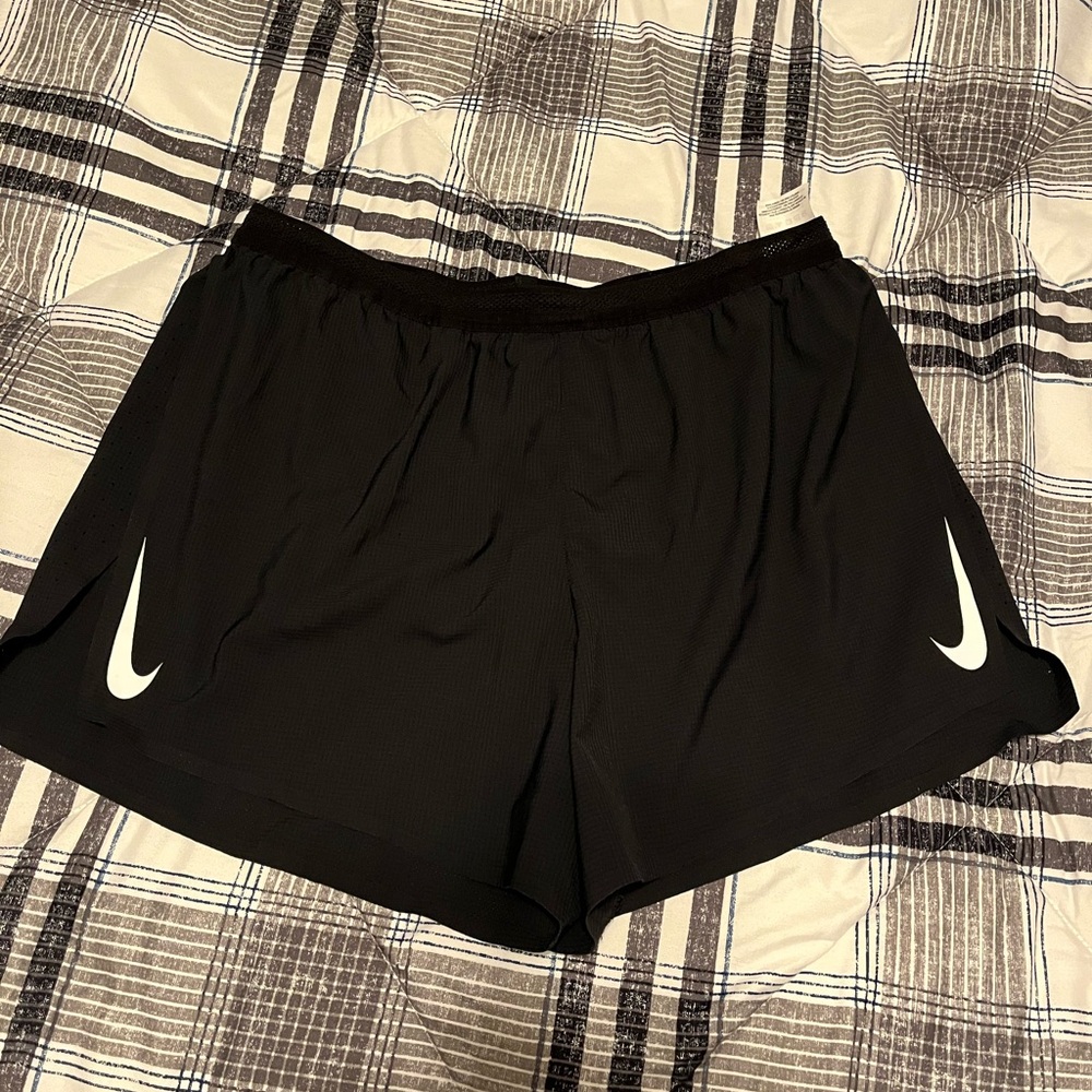 Nike Racing AreoSwift 4” Black Shorts